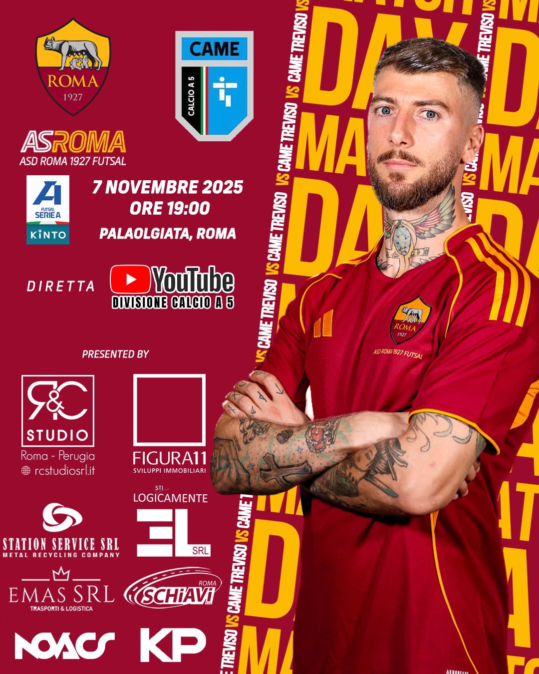 Matchday | Roma 1927 Futsal - Came Treviso 